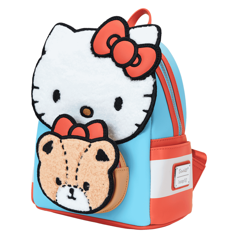 Sanrio Hello Kitty & Tiny Chum Bear Sherpa Mini Backpack, , hi-res view 4