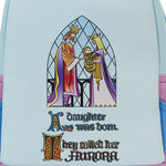 Sleeping Beauty Castle Three Good Fairies Stained Glass Mini Backpack, , hi-res view 7