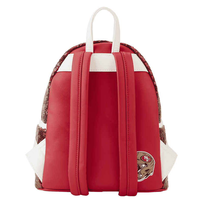 NFL San Francisco 49ers Sequin Mini Backpack, , hi-res view 4
