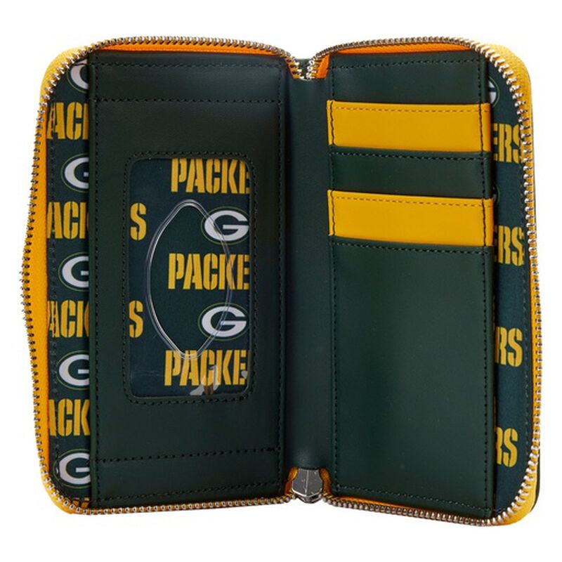 NFL Green Bay Packers Patches Zip Around Wallet, , hi-res view 4