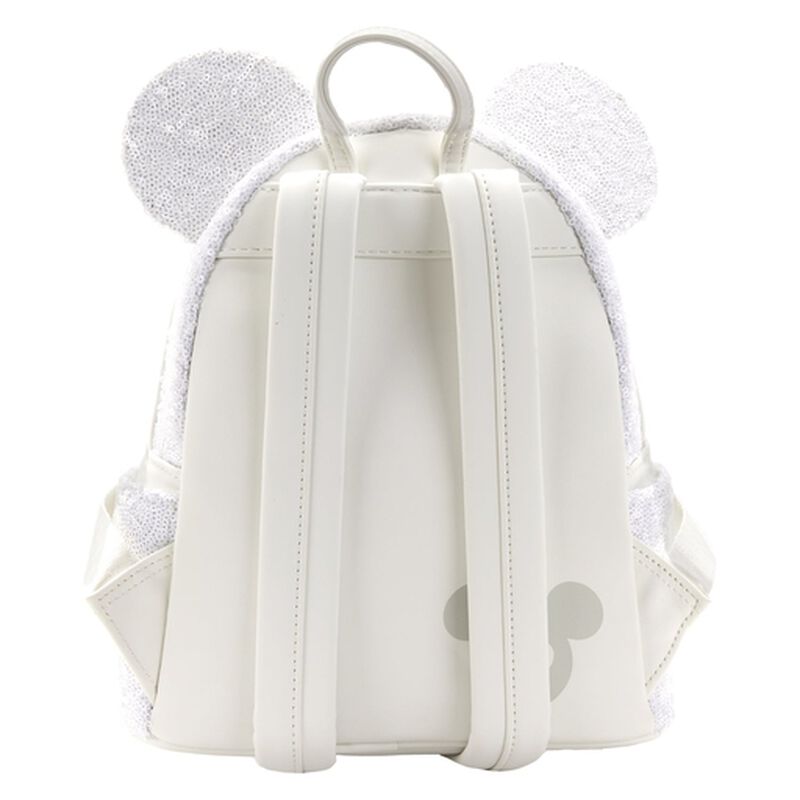Minnie Mouse Sequin Wedding Mini Backpack, , hi-res view 5