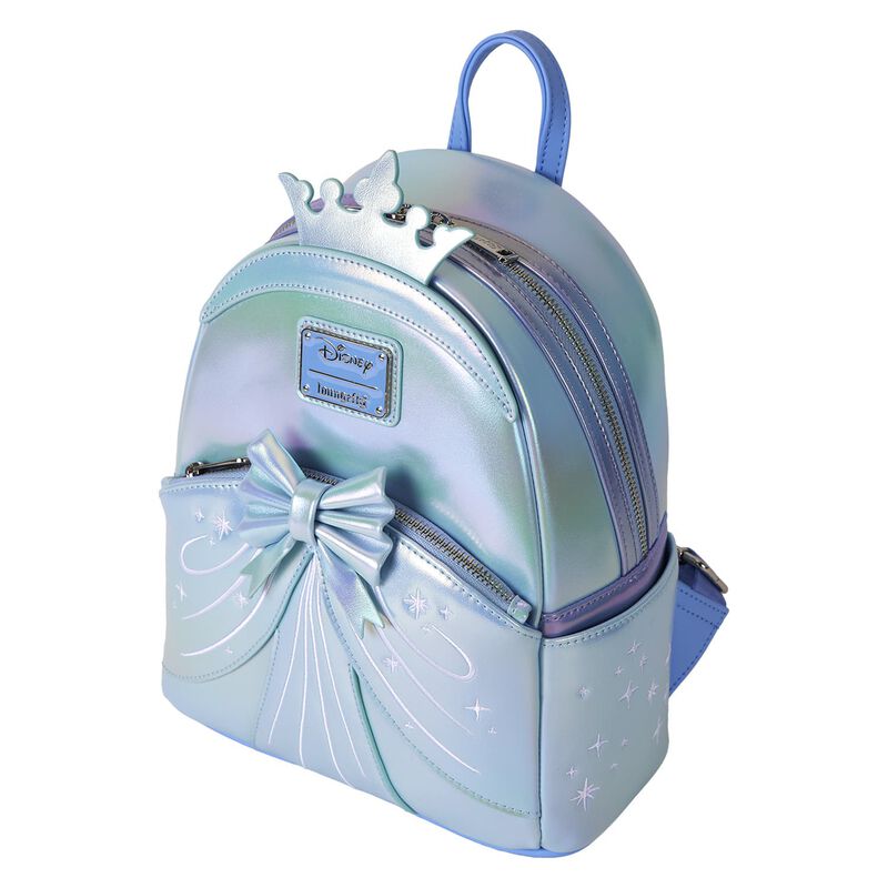 Cinderella Exclusive 75th Anniversary Shiny Series Iridescent Cosplay Mini Backpack, , hi-res view 5