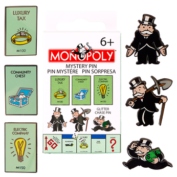 Monopoly 90th Anniversary Mystery Box Pin, Image 1