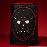 Friday The 13th Exclusive Jason Mask Glow Zip Around Wallet, , hi-res view 2