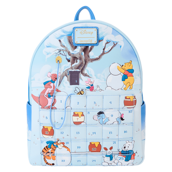 Winnie The Pooh & Friends Exclusive Snow Day Advent Calendar Mini Backpack, Image 1