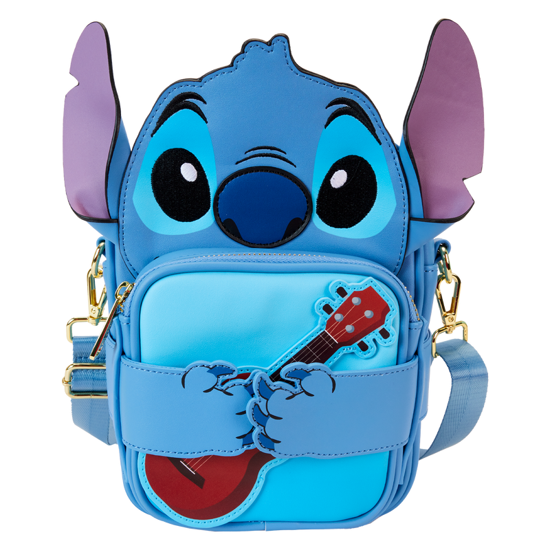 Stitch Camping Cuties Crossbuddies® Cosplay Crossbody Bag with Coin Bag, , hi-res view 1
