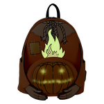 Trick 'R Treat Flaming Pumpkin Head Sam Light Up Glow Mini Backpack, , hi-res view 4