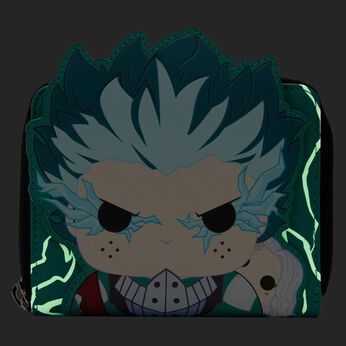 Funko Pop! by Loungefly My Hero Academia Deku Infinity Glow Cosplay Cosplay Wallet, Image 2