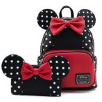 Disney Minnie Mouse Black & White Polka Dot Cosplay Mini Backpack, , hi-res view 8