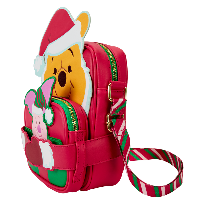 Winnie The Pooh & Piglet Santa Crossbuddies&reg; Cosplay Crossbody Bag With Coin Bag, , hi-res view 5