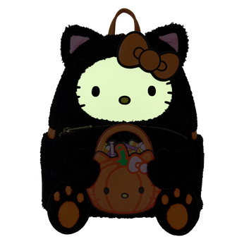 Sanrio Exclusive Hello Kitty Costume Sherpa Glow Mini Backpack, Image 2