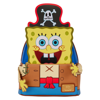 SpongeBob SquarePants Pirate Costume Mini Backpack, Image 1