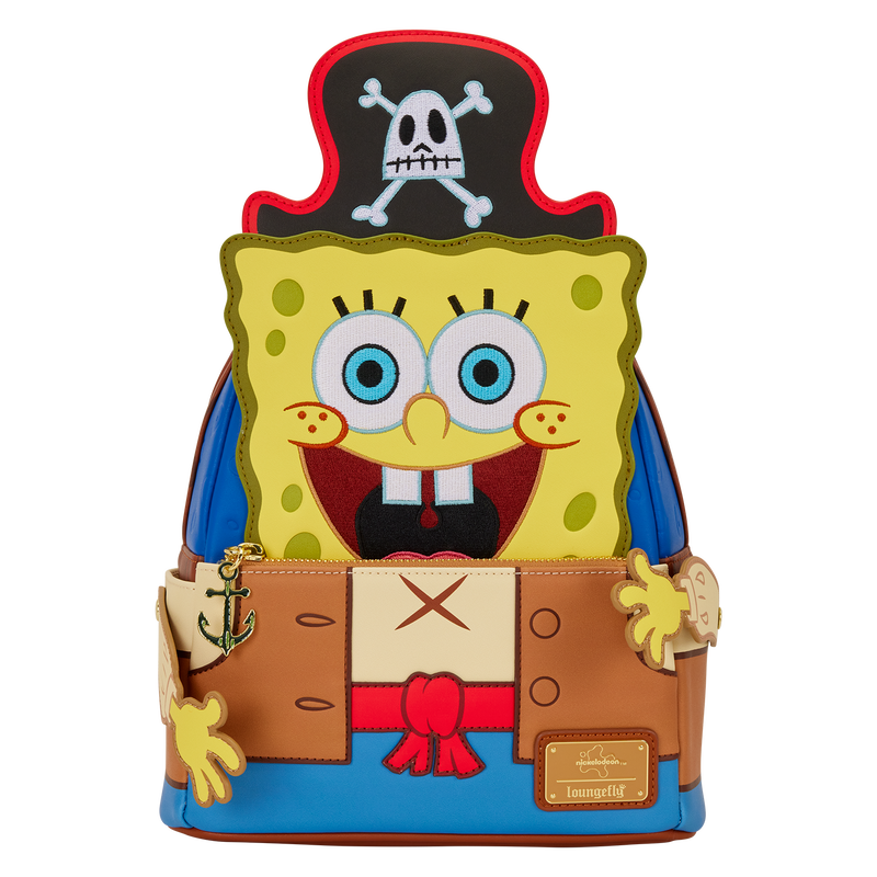 SpongeBob SquarePants Pirate Costume Mini Backpack, , hi-res view 1