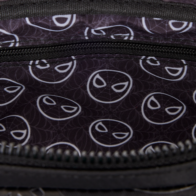 Spider-Man Black & White Suit Sling Crossbody Bag with Coin Bag, , hi-res view 8