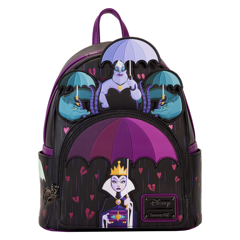 Disney Villains Curse Your Hearts Mini Backpack, , hi-res view 1
