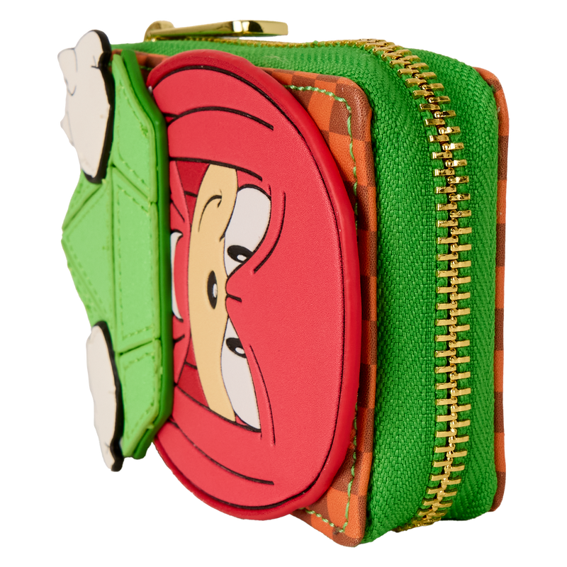 Sonic The Hedgehog Limited Edition Knuckles Emerald Glitter Accordion Wallet, , hi-res view 4