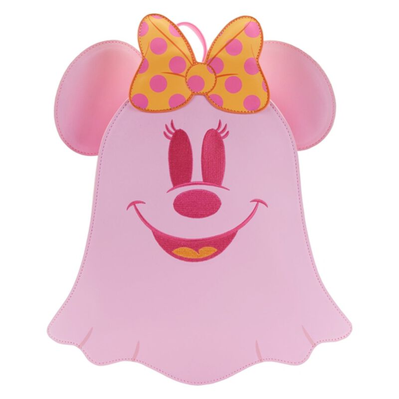 Pastel Ghost Minnie Mouse Glow-in-the-Dark Mini Backpack, , hi-res image number 1