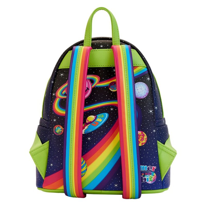 Lisa Frank Cosmic Alien Ride Glow Mini Backpack, , hi-res view 6