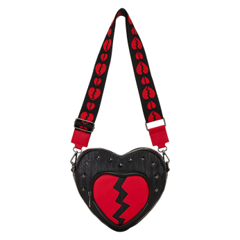 Loungefly Broken Heart Figural Crossbody Bag, Image 1