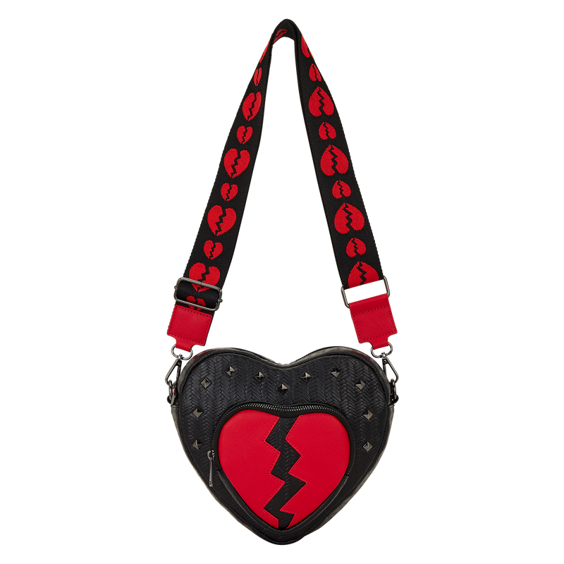 Loungefly Broken Heart Figural Crossbody Bag, , hi-res view 1