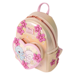 Stitch & Angel Cherry Blossom Heart Mini Backpack, , hi-res view 5