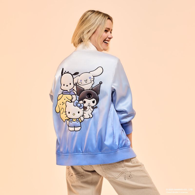 Sanrio Hello Kitty & Friends Unisex Bomber Jacket LFlifestyle2 view 3