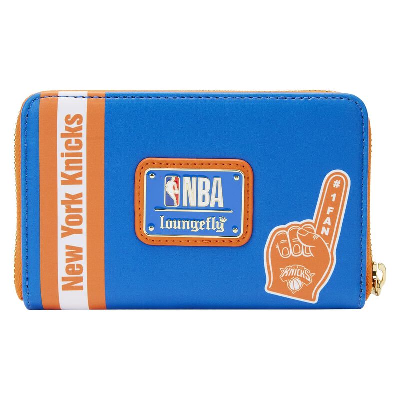 NBA New York Knicks Patch Icons Zip Around Wallet, , hi-res view 4