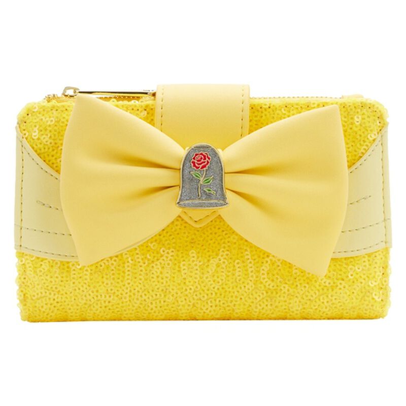 Exclusive - Belle Sequin Flap Wallet, , hi-res image number 1