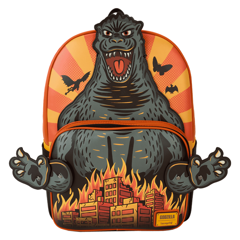Godzilla Attack Full-Size Backpack, , hi-res view 3