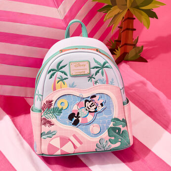 Minnie Mouse Vacation Style Poolside Mini Backpack, Image 2