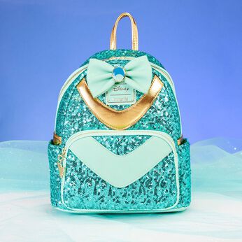 Aladdin Exclusive Jasmine Sequin Series Cosplay Mini Backpack, , hi-res view 2