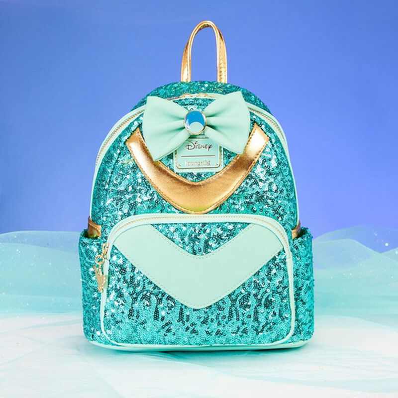 Aladdin Exclusive Jasmine Sequin Series Cosplay Mini Backpack, , hi-res view 2