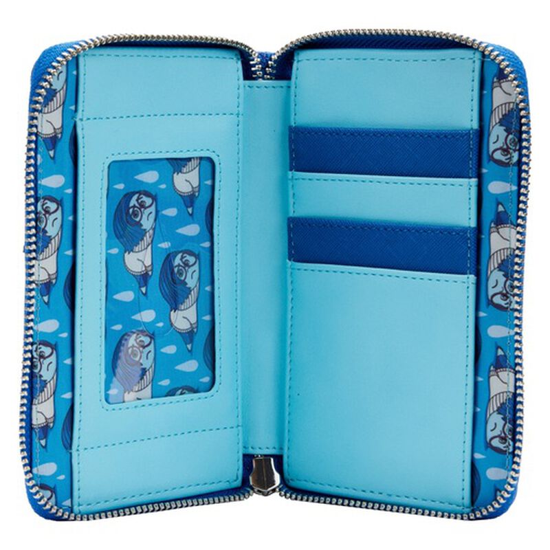 Exclusive - Inside Out Sadness Cosplay Zip Around Wallet, , hi-res image number 4