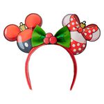 Mickey & Minnie Mouse Ornament Ear Headband, , hi-res image number 1