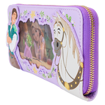Tangled Rapunzel Princess Series Lenticular Zip Around Wristlet Wallet, , hi-res view 4