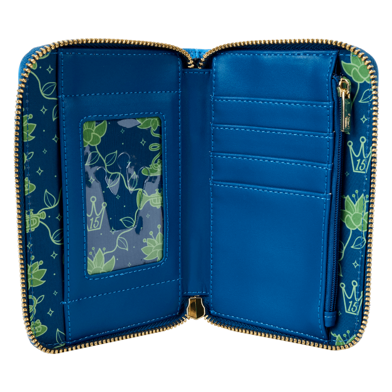 The Princess And The Frog 15th Anniversary Evening Star Glow Zip Around Wallet, , hi-res view 7