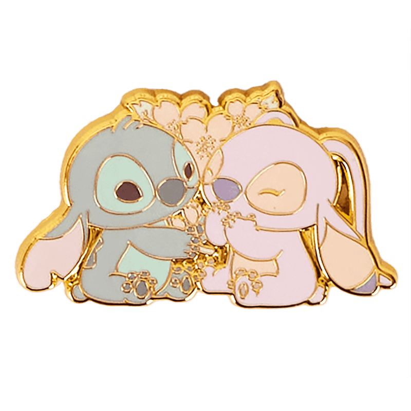 Stitch & Angel Cherry Blossom Mystery Box Pin, , hi-res view 7