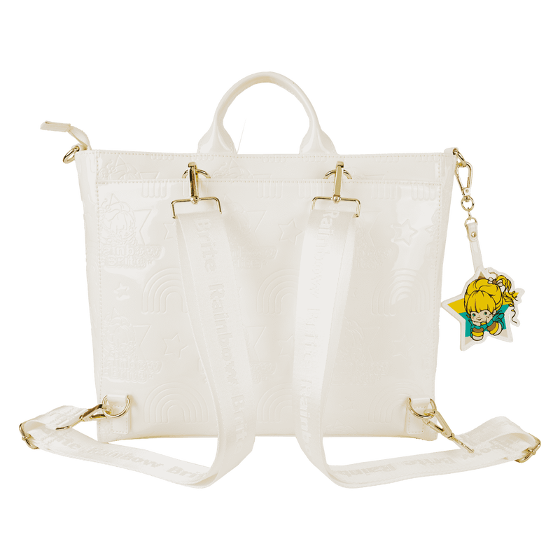 Rainbow Brite™ Iridescent Convertible Backpack & Tote Crossbody Bag, , hi-res view 6