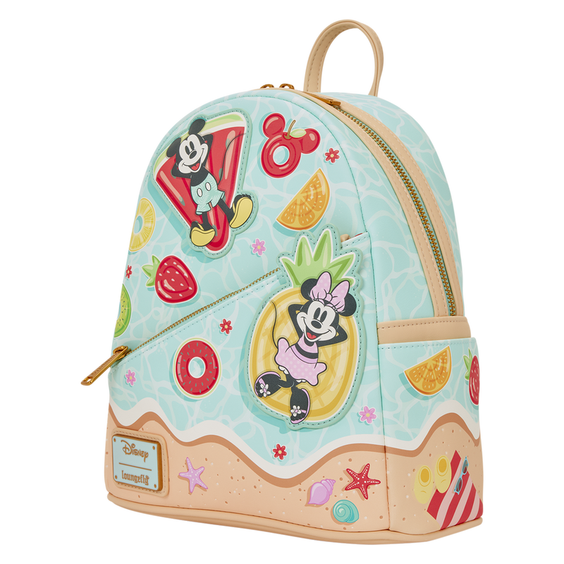 Mickey & Minnie Beach Fun Mini Backpack, , hi-res view 4