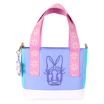 Daisy Duck 85th Anniversary Nylon Mini Tote Crossbody Bag, , hi-res view 1