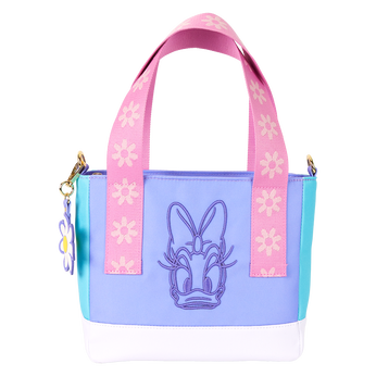 Daisy Duck 85th Anniversary Nylon Mini Tote Crossbody Bag, Image 1