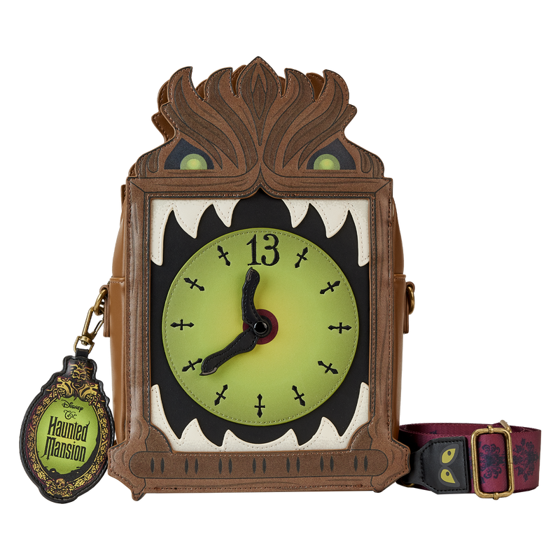 Haunted Mansion Grandfather Clock Glow Crossbody Bag, , hi-res view 1