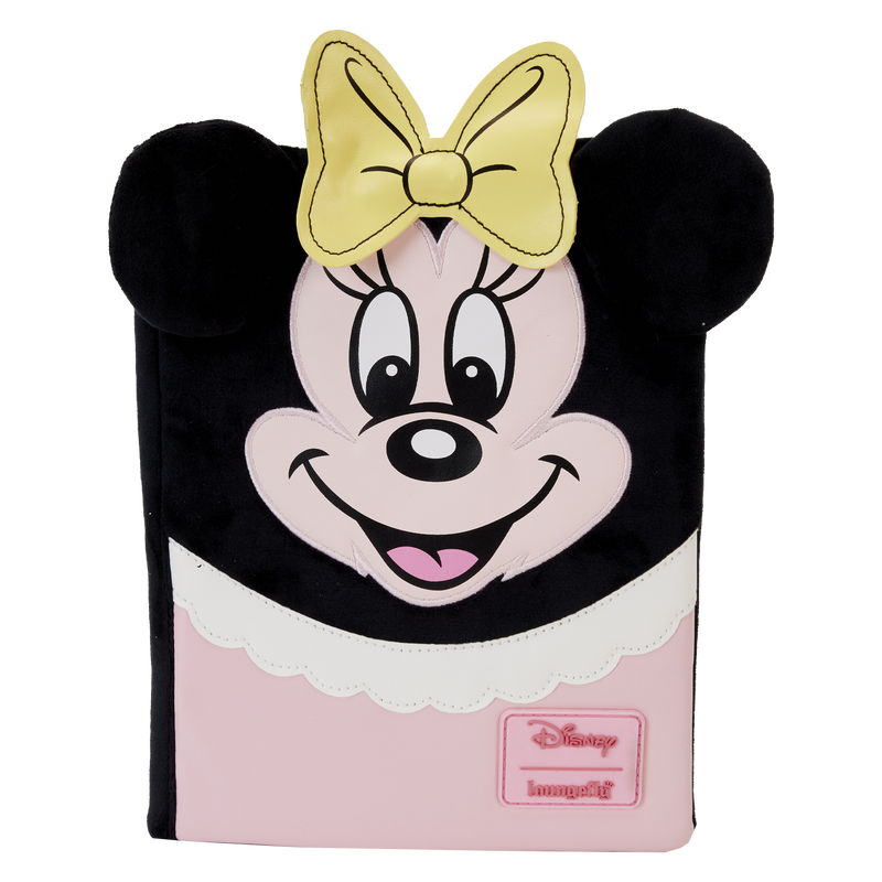 Disney100 Minnie Mouse Classic Cosplay Plush Refillable Stationery Journal, , hi-res view 1