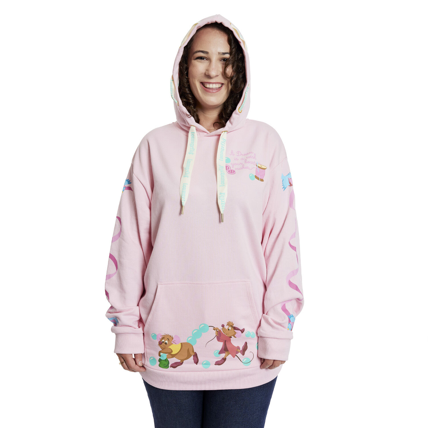 Buy Cinderella Making a Lovely Dress Hoodie at Loungefly