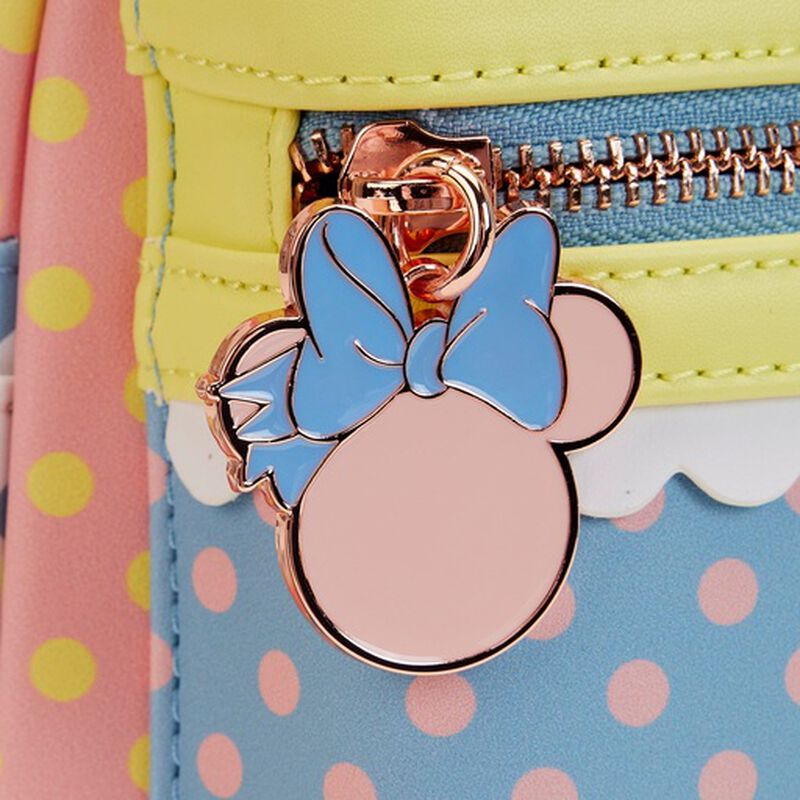 Minnie Mouse Pastel Polka Dot Mini Backpack, , hi-res image number 6