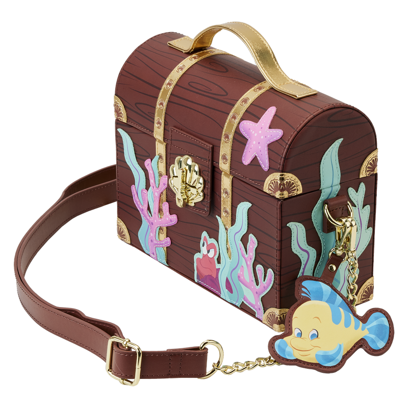Stitch Shoppe The Little Mermaid Treasure Chest Crossbody Bag, , hi-res view 5