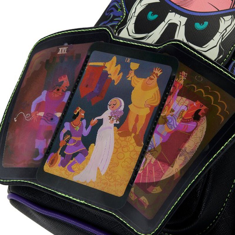 The Princess and the Frog Dr. Facilier Glow and Lenticular Mini Backpack, , hi-res view 8