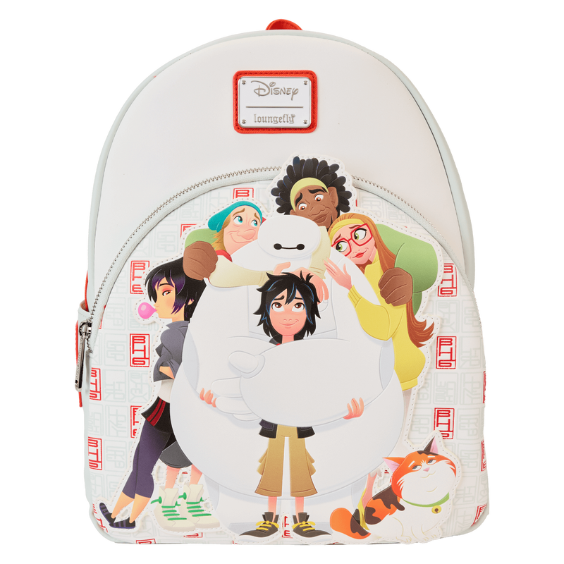 Big Hero 6 10th Anniversary Baymax & Friends Mini Backpack, , hi-res view 1