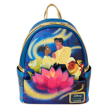The Princess And The Frog 15th Anniversary Tiana & Naveen Glow Mini Backpack, Image 1