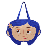 Coraline Cosplay Oversized Canvas Tote Bag